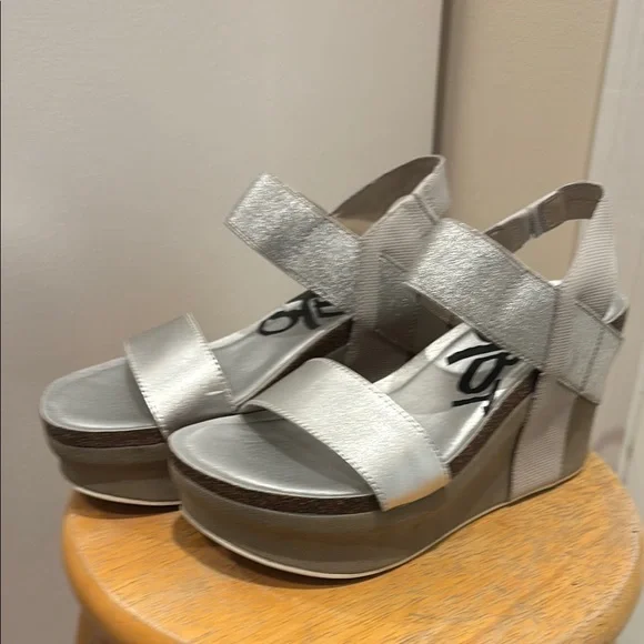 OTBT | Shoes | Silver Platform Sandals | Poshmark display picture 1